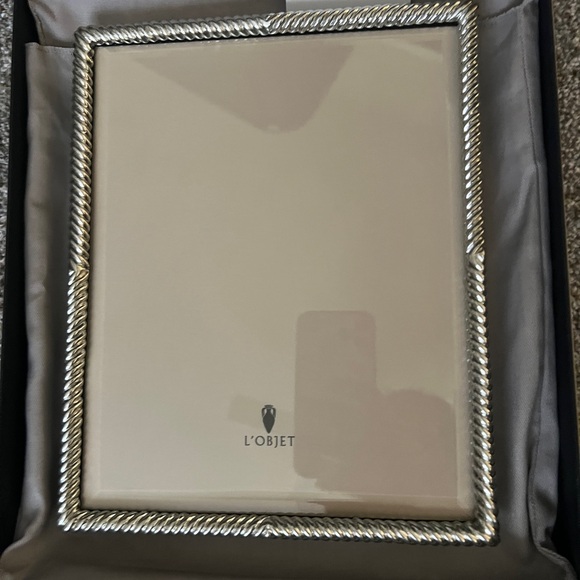 L'Objet Elegant Silver Rope Frame - Picture 7 of 10